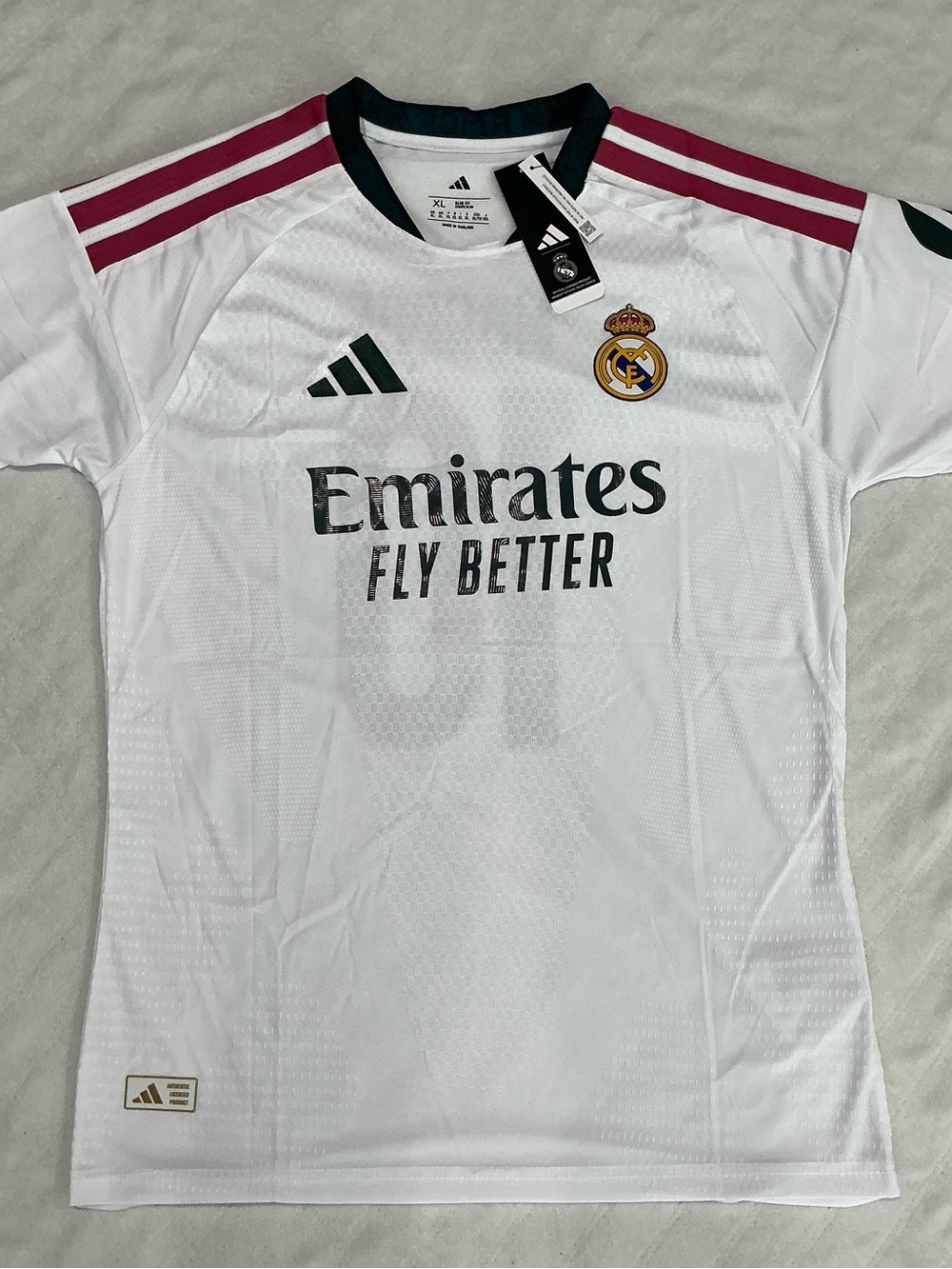 NWT Real Madrid 26-27 Home Jersey MBAPPE #10 Player Version Size Extra Large - Picture 2 of 15